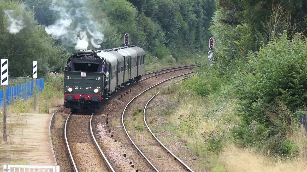 231 G 558  - 11 aout 2018 - De Sotteville-les-Rouen à Dieppe (FHD)