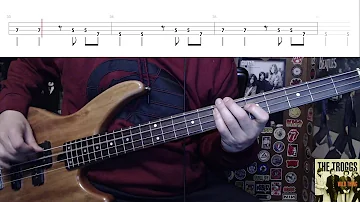 Wild Thing by The Troggs - Bass Cover with Tabs Play-Along