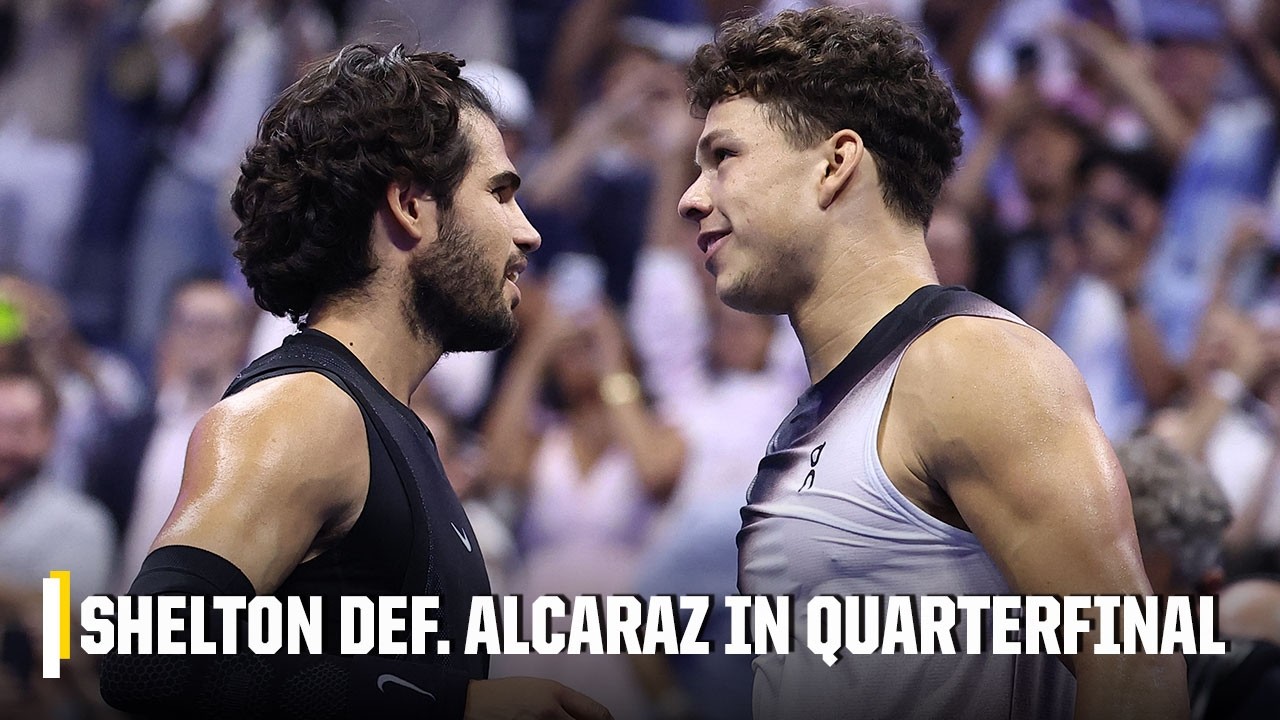 THE MOMENT BEN SHELTON UPSET CARLOS ALCARAZ IN EPIC 5-SET TIEBREAKER 😱 | 2026 US Open