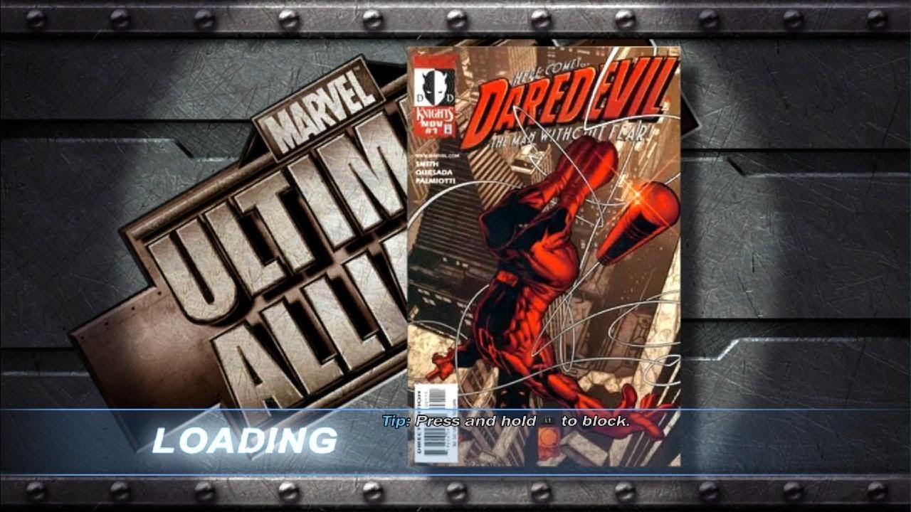 Marvel Ultimate Alliance - Daredevil Comic Mission -PS5