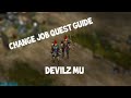 DevilzMU Guide: How to change job quest. (tagalog)