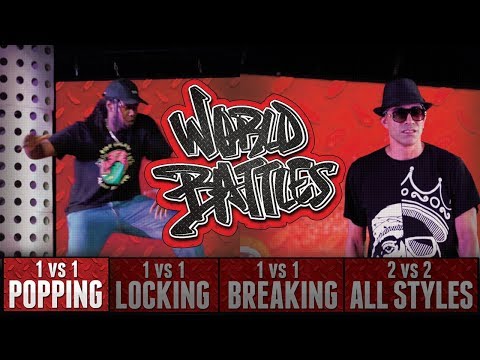 Monsta Pop - Canada vs Sweepy - USA at HHI2017 World Battles Popping Top 8