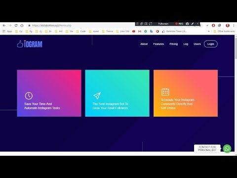 HOW TO USE MY INSTAGRAM BOT SITE NO LIKE BLOCK 100% WORKING TRICK 2019-2022
