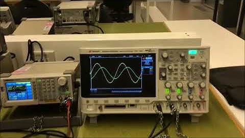 How to measure phase shift with a RC circuit