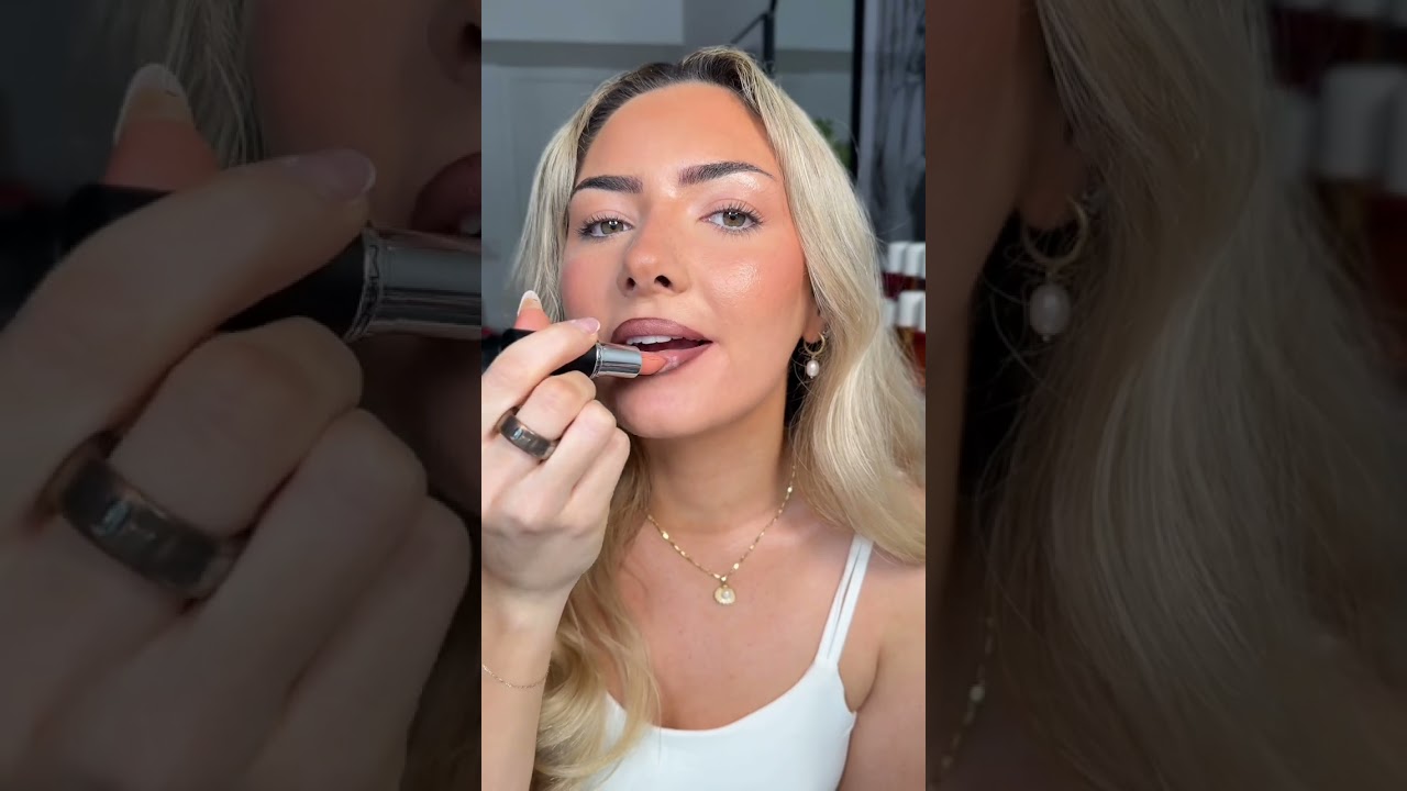 MAC Cosmetics shade “myth” is the perfect peachy nude shade ✨🤍 Cosmetics Store 