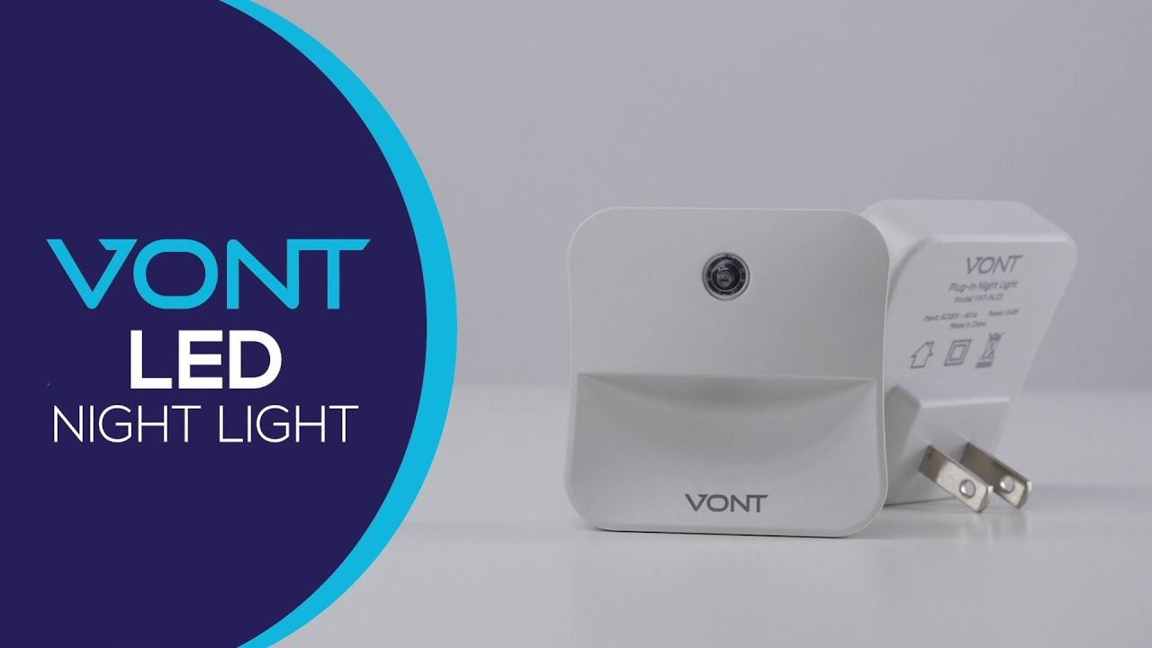 Vont Plug in Aura Smart LED Night Light YouTube