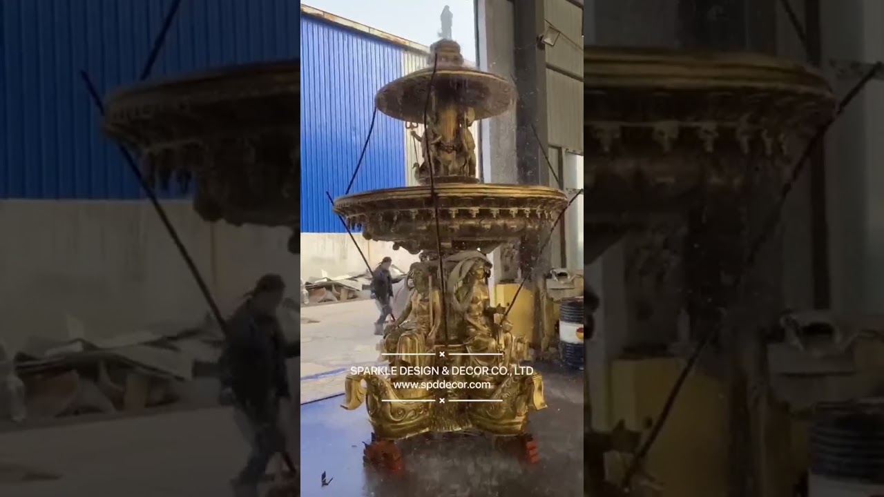Manufacture custom-made bronze fountain
