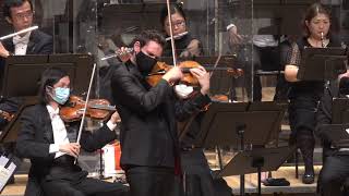 Adrien La Marca plays Schumann Cello Concerto with Hong-Kong Sinfonietta and Christoph Poppen (Mvt1)