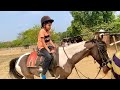 Piyush Ne Kari Horse Riding 😲