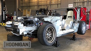 [HOONIGAN] DT 156: $200 Miata Kart Build [Part 2]