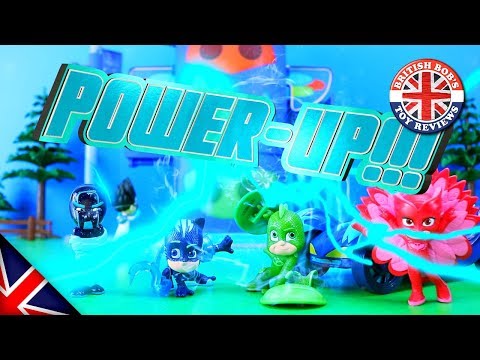 PJ Masks Mission Control HQ Playset and PJ Masks Power Up Accessory Adventure!