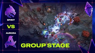 Famous AURORA GAMING vs TEAM SPIRIT - Official Highlights - BLAST Slam VII Dota 2 Wealth