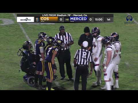 College of Sequoias vs Merced College Football LIVE 12/2/21 Valley Center Bowl