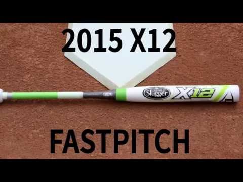 Louisville Slugger X12 Fastpitch Softball Bat, (-12) 