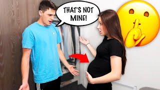 Seeing If He Notices My Baby Bump... *NOT HIS BABY*