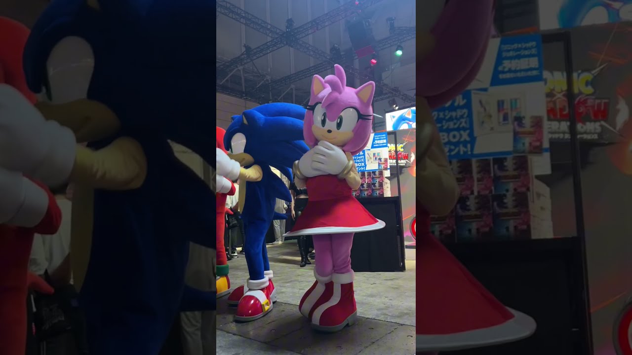 tgs2024 ソニック ソニック・ザ・ヘッジホッグ アクリルブロック TGS 2024 東京