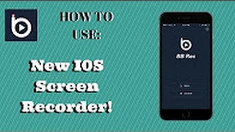 How to screen record on iPhone iPad or iPod touch On IOS 9.3.3/9.3.4 NO Jailbreak/computer