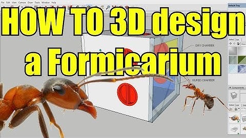 💡 "HOW TO" 3D Design a Modular Founding Chamber for Queen Ants [TIME-LAPSE]