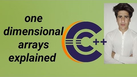 one dimensional  array explain hindi/urdu #coiding