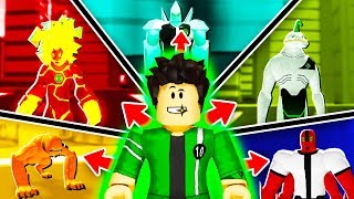 BECOME BEN 10 & TRANSFORM IN ROBLOX