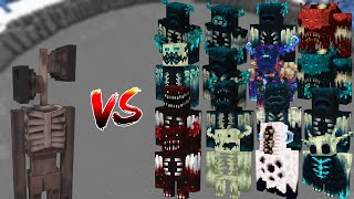 Siren Head vs ALL Warden battle in Minecraft All Warden vs Siren Head by The N VS MOBS 2,820 views 3 weeks ago 21 minutes