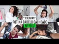 *1 SEMANA* ROTINA DO MEU CABELO CACHEADO NA REAL | por Jessica Melo