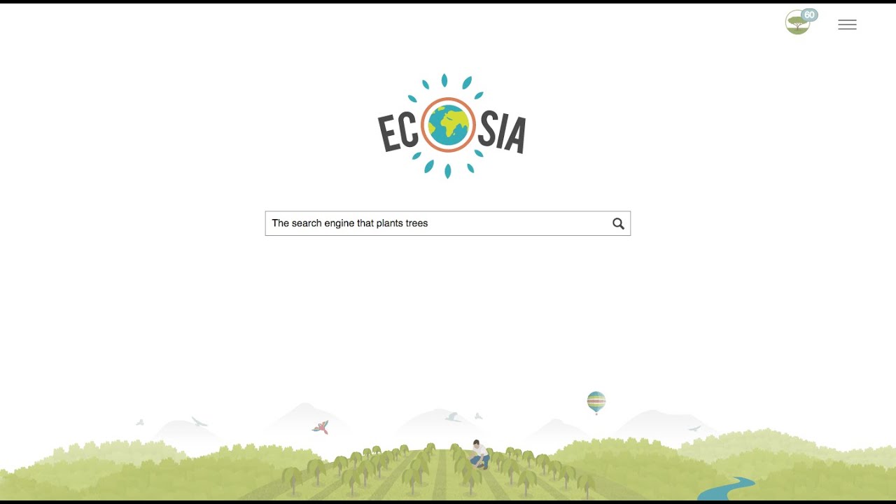 Ecosia -帮助你影响世界的慈善搜索引擎