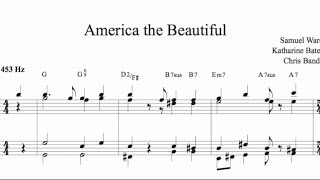 America the Beautiful — Chris Bandy
“America the Beautiful,” written by Katharine Lee Bates and Samuel A. Ward; arranged, performed, mixed, notated, and edited by Chris Bandy.
Featuring up to 35 voices at one time, recorded over the course of four weeks! Enjoy! America the Beautiful — Chris Bandy