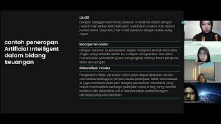 PERAN ARTIFICIAL INTELLIGENCE DALAM BIDANG KEUANGAN || ERFOLG
