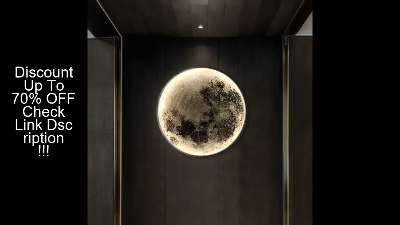 Nordic Modern Design Interior Decoration Lunar Wall Light wall lamp