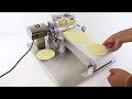 Tortilla Maker Machine #2 Commercial VIDEO- Tortilla Press How to make tortillas Roller Masa
