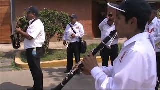 LA HAMACA marinera norteña con la BANDA MUNICIPAL DE CHORRILLOS Lima Peru 20 mayo 2018