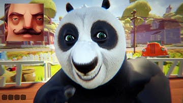 Hello Neighbor - My New Neighbor Kung Fu Panda Act 1 Gameplay Walkthrough