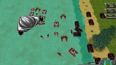 E]X[F_Island map. Army Men RTS.