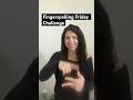 Receptive fingerspelling practice with 3 names in ASL
