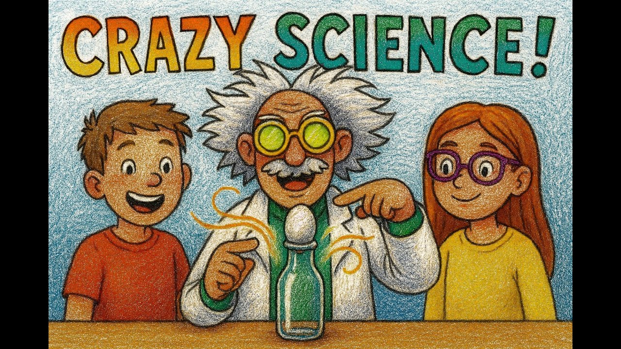 Crazy science with Uncle Andras  - Egg in a Bottle – Science or Magic?