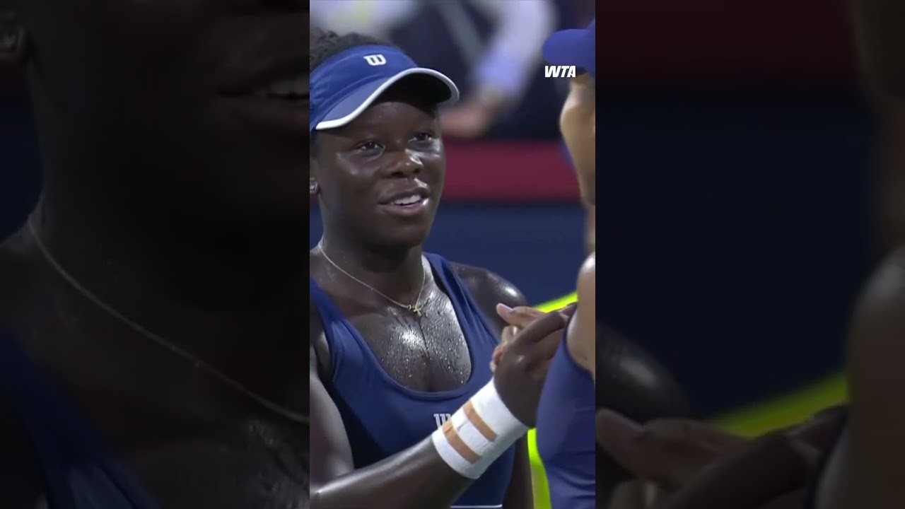 2025 Canadian Open 🏆 A moment to remember for Vicky Mboko! #wta #tennis #sports