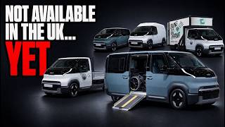 6 Brand New Kia PV5s You've Never Seen! We Flew To Hannover To Check Them Out.