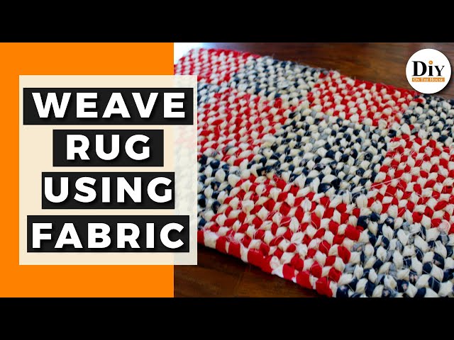 How To Weave a Rag Rug Using Scrap Fabric