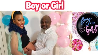 OUR BABY GENDER REVEAL VIDEO || Maternity Photoshop