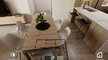 Unreal Engine 4. Interactive walkthrough. Archviz. Virtual Reality. VR. April 2019