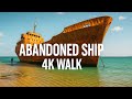 Abandoned Ship Corridor Walk – Cinematic 4K Urbex Along Setúbal’s Rust Coast