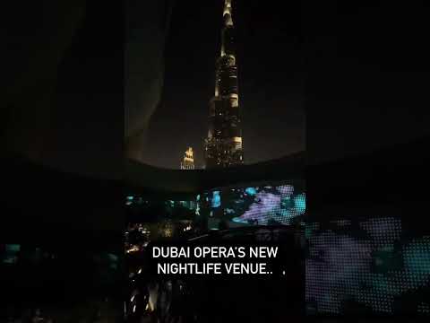 Dubai Opera's New Nightlife Fine Dining Experience
