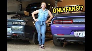 Woman driven only fans video
