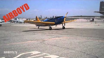 Propeller Rolling Shutter Effect - Planes of Fame Airshow Chino