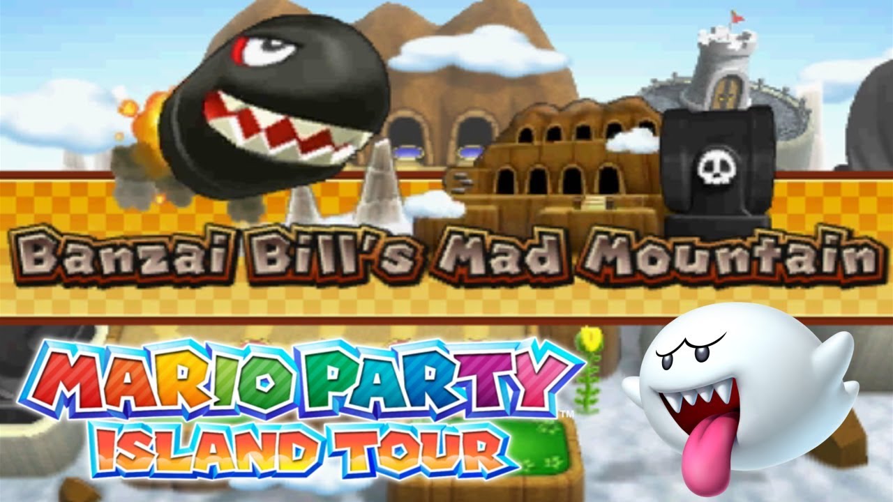 Mario Party Island Tour | Banzai Bill's Mad Mountain