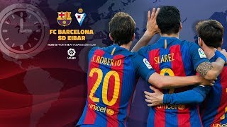 برشلونة تفوز على أيبار FCB vs SDE 2-0