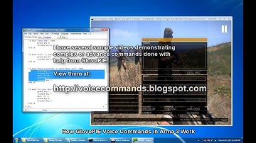 How GlovePIE Voice Commands in Arma 3 Work