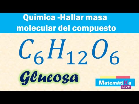 Vídeo: Què significa la fórmula c6h12o6?