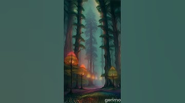 ai video generator animation ai video editing Artificial intelligence  ai art #aiart #forest